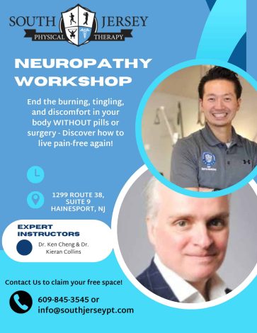 Blue and White Modern Training Workshop Flyer